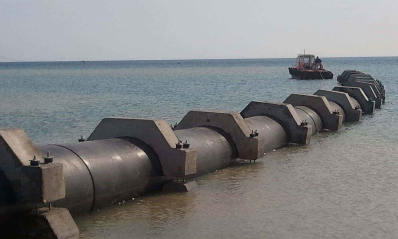 CYPRUS NATURAL GAS POWER PLANT COOLING UNIT SEAWATER INTAKE STRUCTURE - 2011